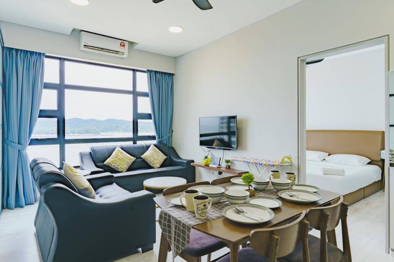 Full Seaview 2R1B Condo For 6Pax In Кота Кинабалу Екстериор снимка