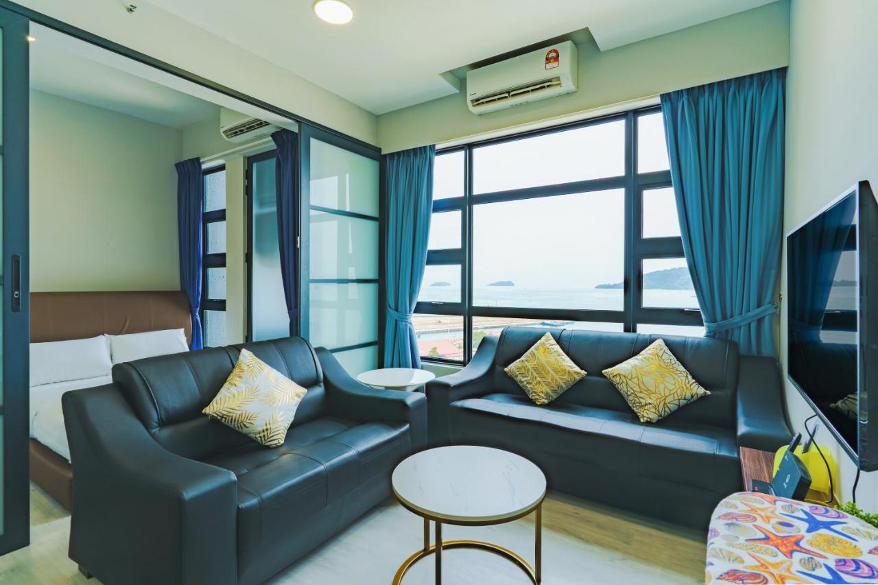 Full Seaview 2R1B Condo For 6Pax In Кота Кинабалу Екстериор снимка