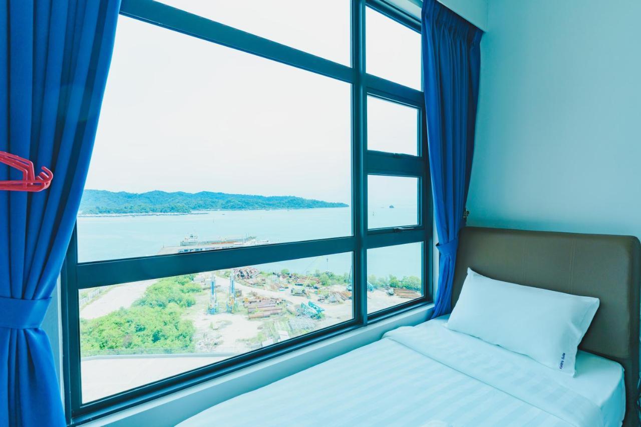 Full Seaview 2R1B Condo For 6Pax In Кота Кинабалу Екстериор снимка