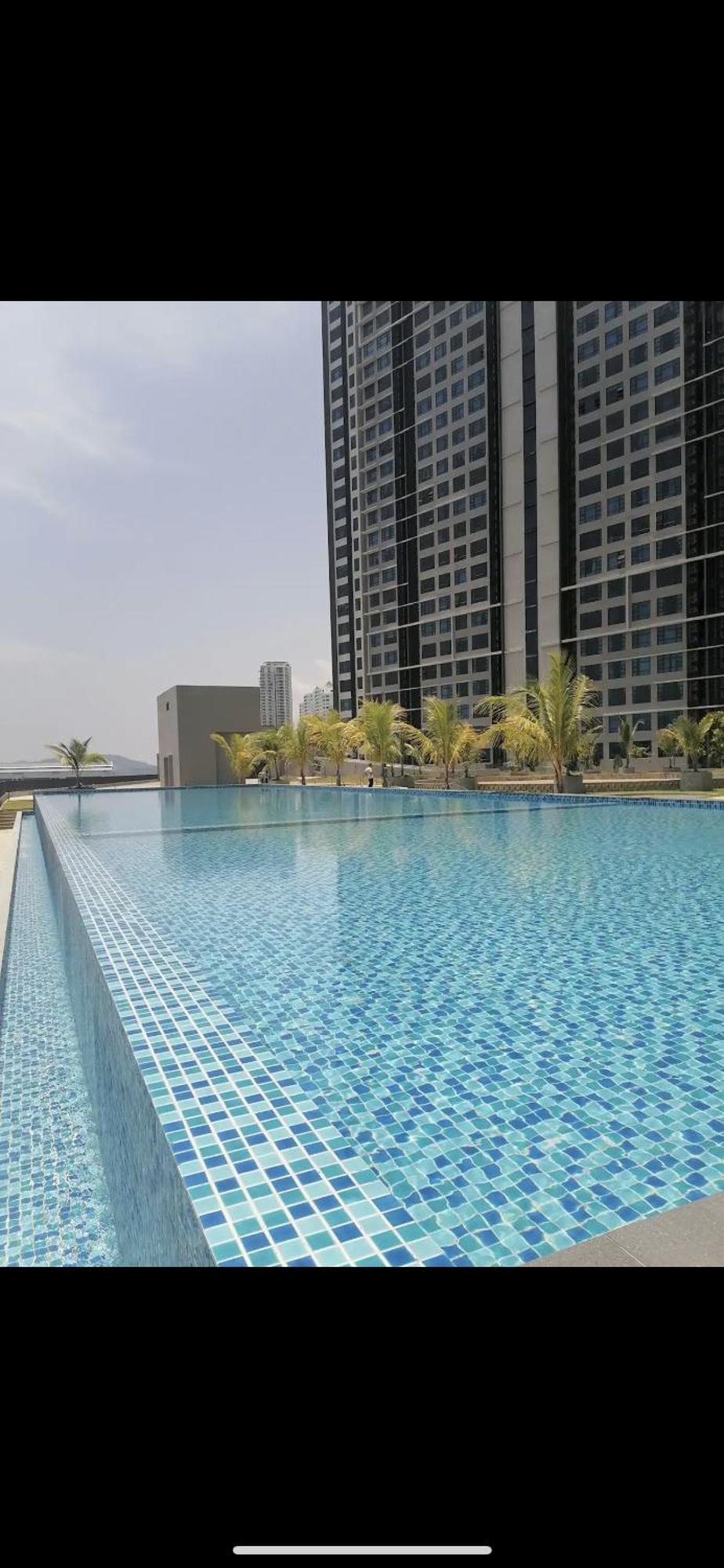 Full Seaview 2R1B Condo For 6Pax In Кота Кинабалу Екстериор снимка